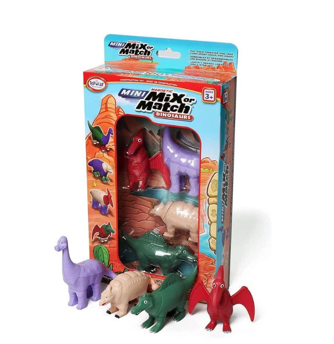 Mix and Match MINI Dinosaurs 2 (Bilingual)