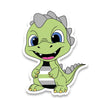 Dinosaur Agender Pride Sticker