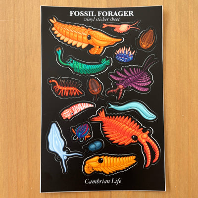 Cambrian Life Sticker Sheet