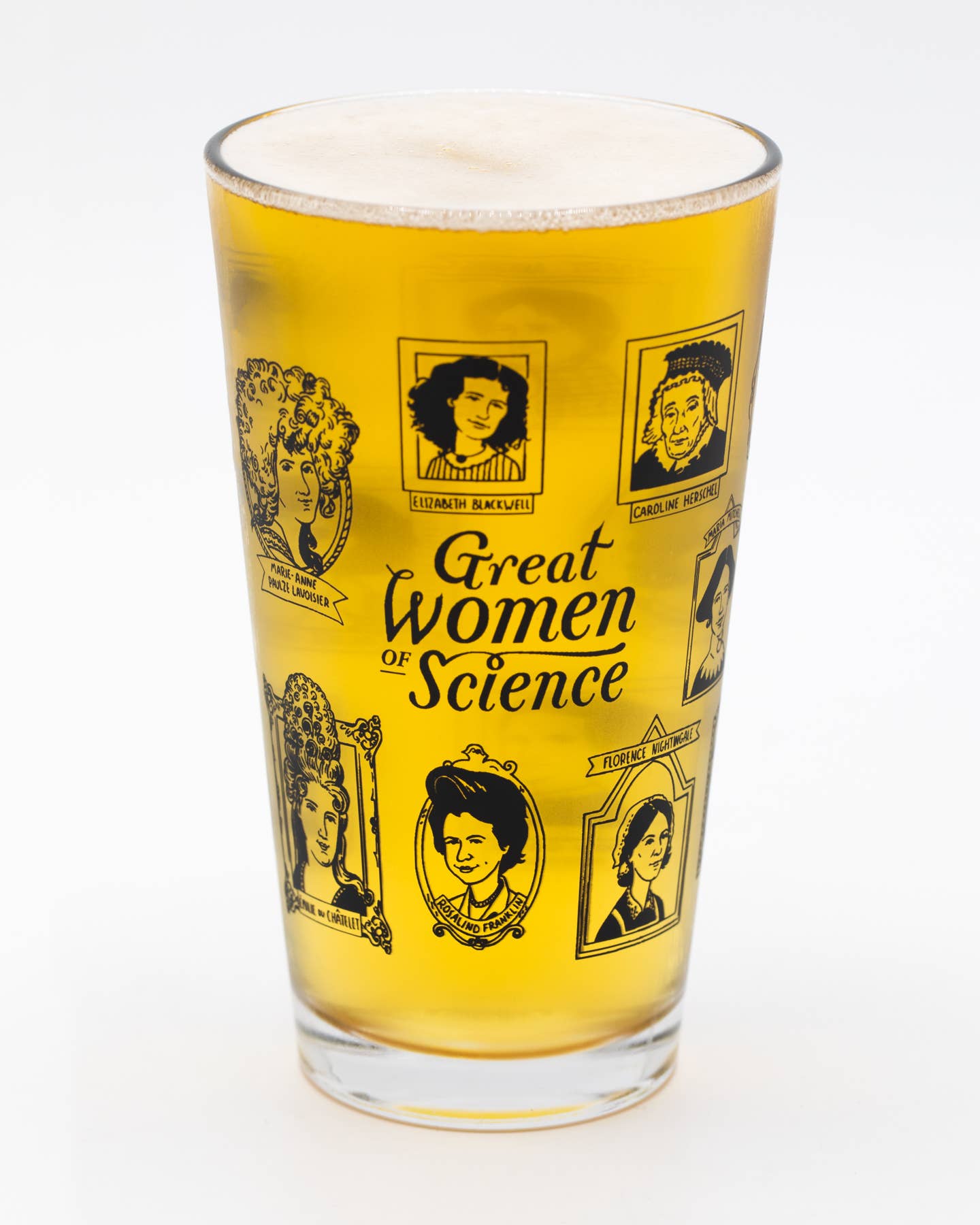 Women of Science Pint Glass (16 oz)