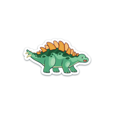 Stegosaurus Sticker | Fun Dino Stickers For Laptops, Notepad