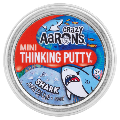 Mini Shark - 2" Thinking Putty Tin