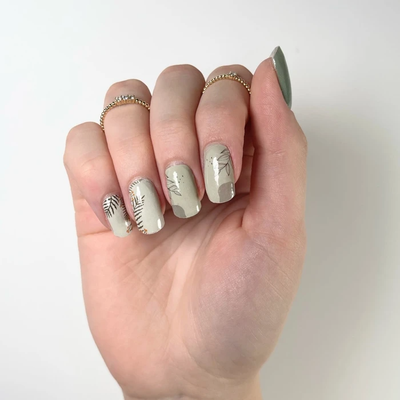 Fern Nail Polish Wraps