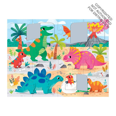 Dino Park 12 Piece Lift the Flap Puzzle