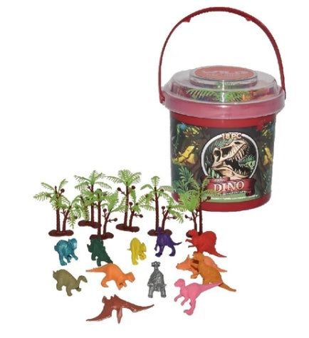 Mini Bucket of Dinosaurs