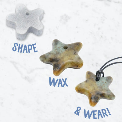 Soapstone Sea Star Pendant Carving Kit