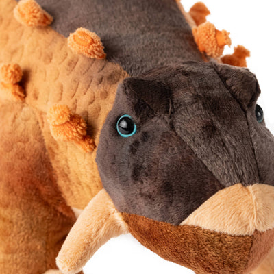 18" Ankylosaurus Medium Dinosaur Plush