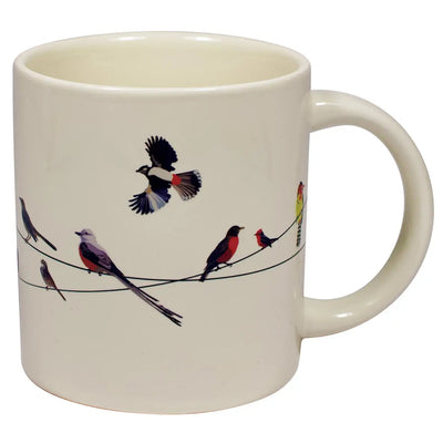 Birds on a Wire - Heat Changing Mug