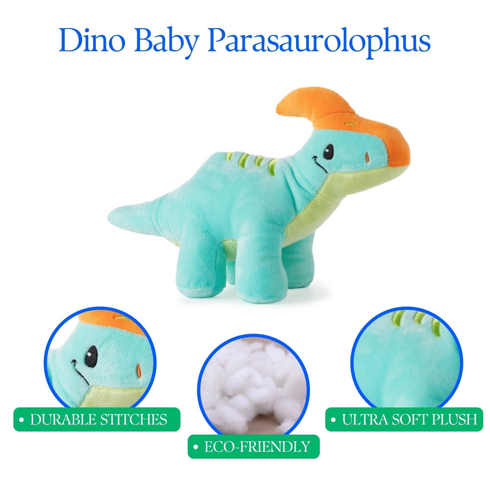Parasaurolophus 12" plush