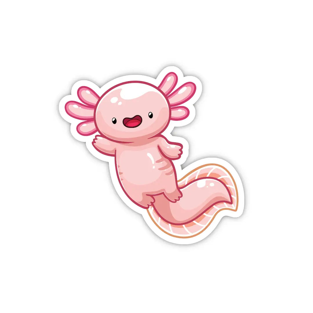 Axolotl Vinyl Sticker