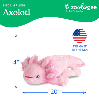 Medium Axolotl 20" Plush