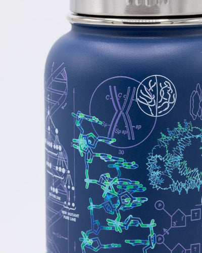 Genetics & DNA Stainless Steel Bottle (32 oz)
