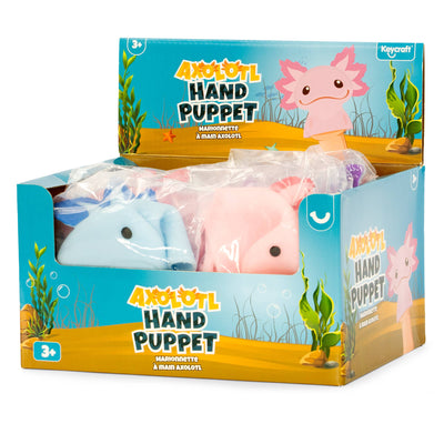 Axolotl Hand Puppet