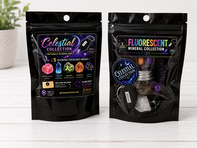 Celestial Fluorescent Gem & Mineral Discovery Kits