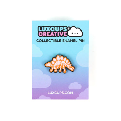 Stego Skeleton Pin - 2 Posts | Hard Enamel | Collectable Pin