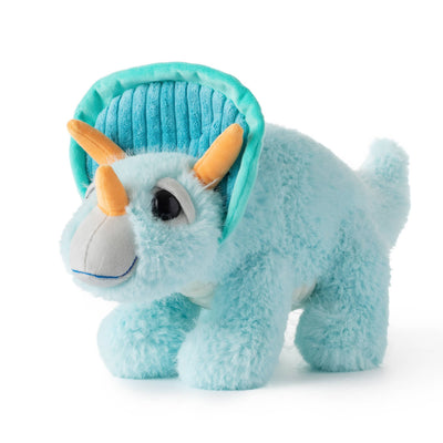Fuzzlez Triceratops Dinosaur Plush