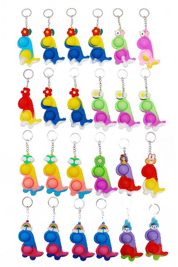 Dinosaurs Charm  Fidget Toy Key Chain