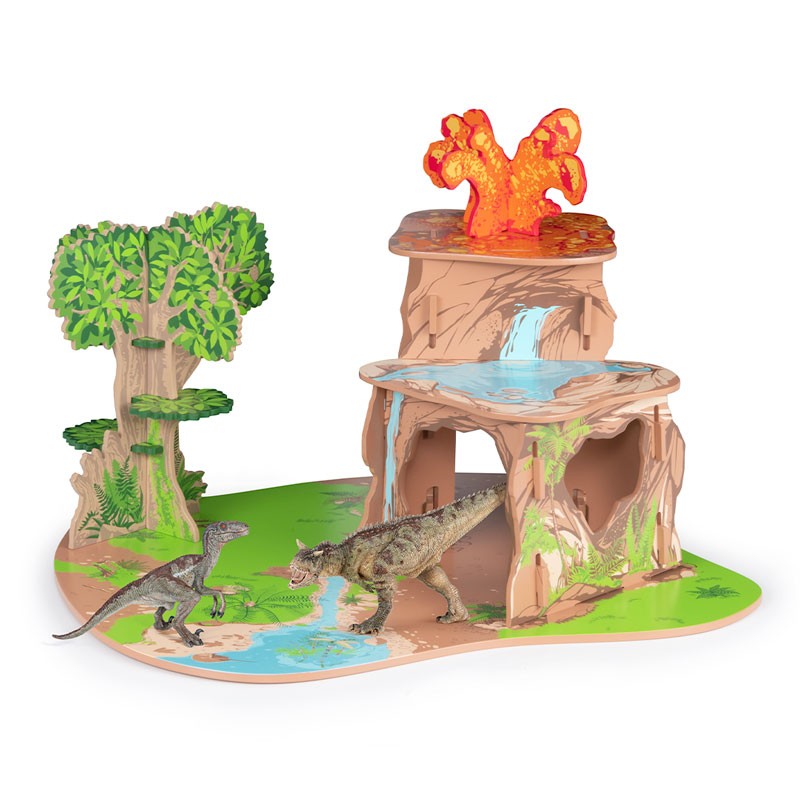 Land of The Dinosaurs Wood Gift Set