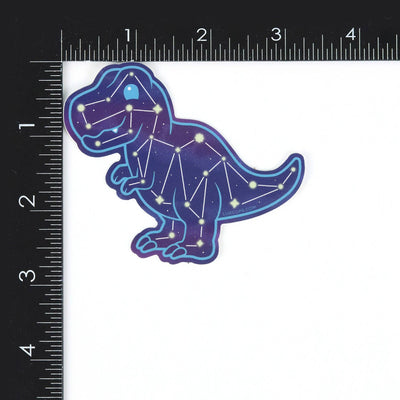 T-Rex Constellation Sticker - Vinyl | Weather-Proof | Decal