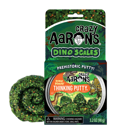 Dino Scales - Full Size 4" Thinking Putty Tin