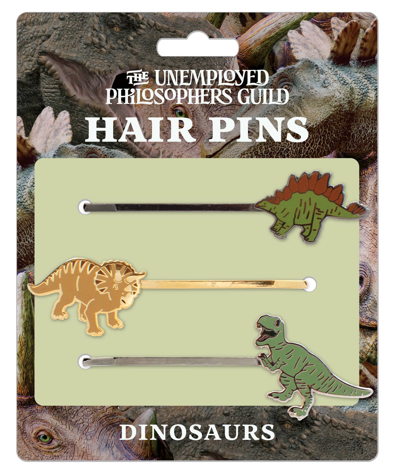 Dinosaur Hair Pins