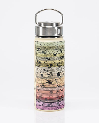 Core Sample Stainless Steel Bottle - Cream (18 oz)