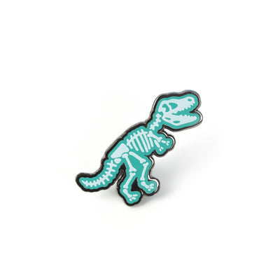 T-Rex Skeleton Pin - 2 Posts | Hard Enamel | Collectable Pin