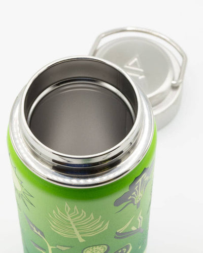 Retro Botany Steel Bottle (18 oz)