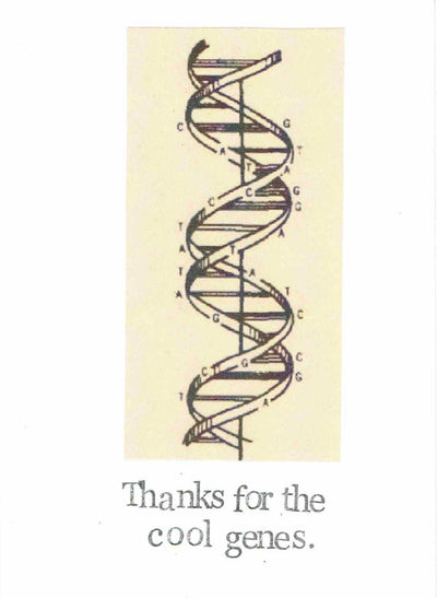 Cool Genes Funny Mother's Day Father's Day Card
