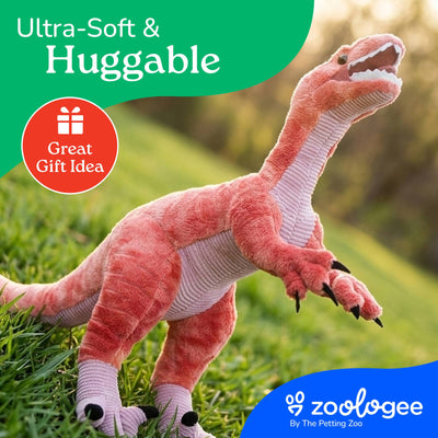 Medium Velociraptor Plush (19" /48cm)