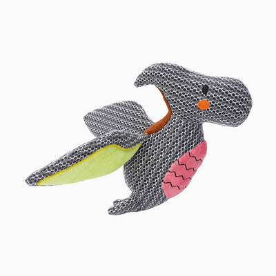 Hugsmart Pet- Dinosaur Land - Pterosaur - Dog Plush Toy