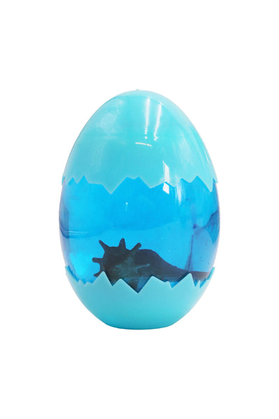 Jumbo Dino Figurine Egg Glitter Slime