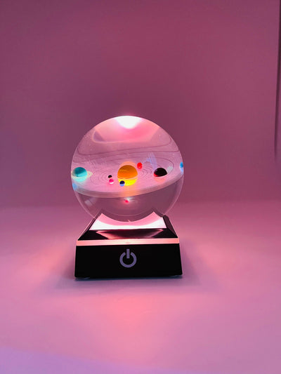 3D Crystal Solar System
