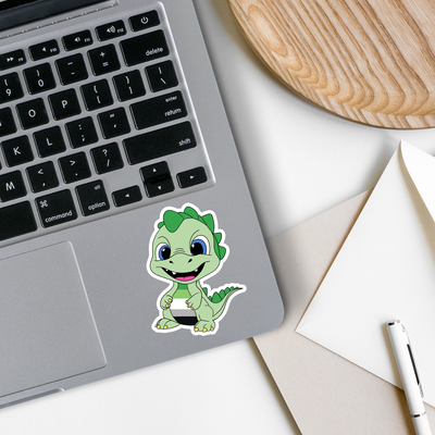 Dinosaur Aromantic Pride Sticker