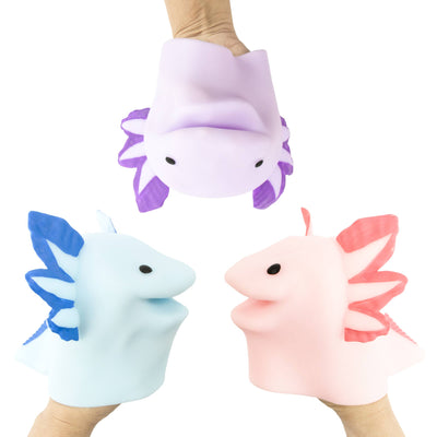Axolotl Hand Puppet