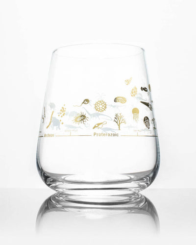Geological Time Scale Wine Glass