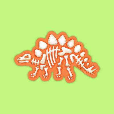 Stego Skeleton Sticker - Vinyl | Die-Cut | Weather-Proof