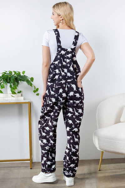 Dino Corduroy Overalls