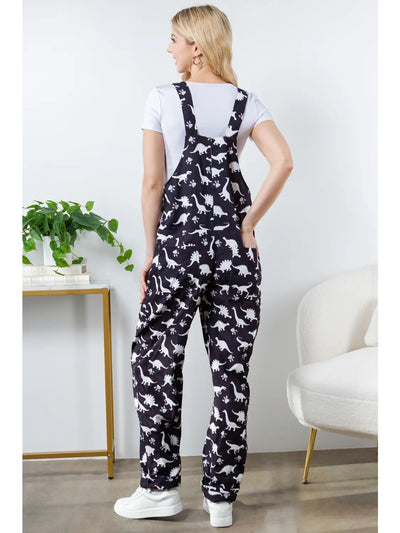 Dino Corduroy Overalls