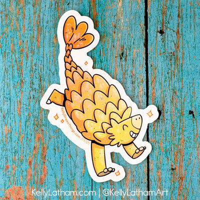Cute Ankylosaurus Dinosaur Sticker