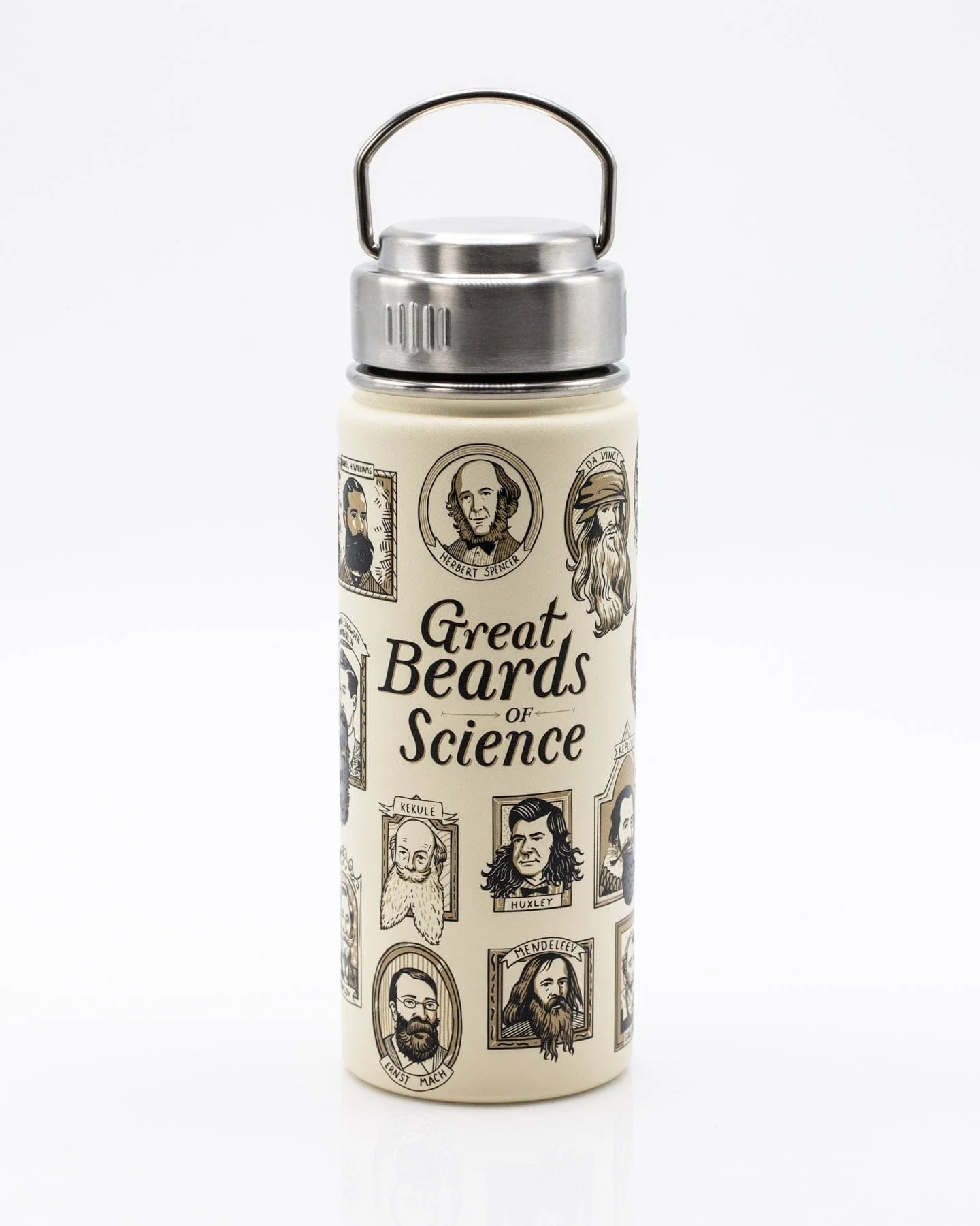 Great Beards of Science Stainless Steel Vacuum Flask 18 ounce