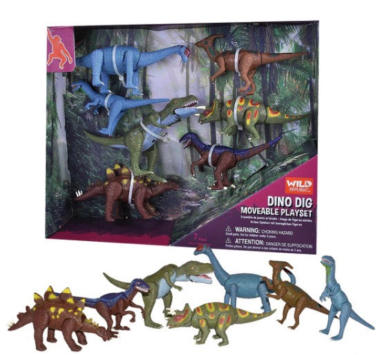 Moveable Dinosaur Set