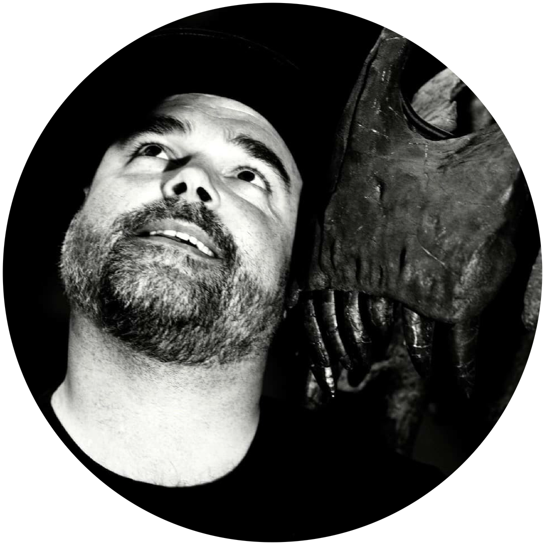 Ry Williams, Lead Welder/Fossil Restoration Technician/Dinosaur Levitation Expert; Fun fact: at 19 years old, ran on foot from Canada to Mexico