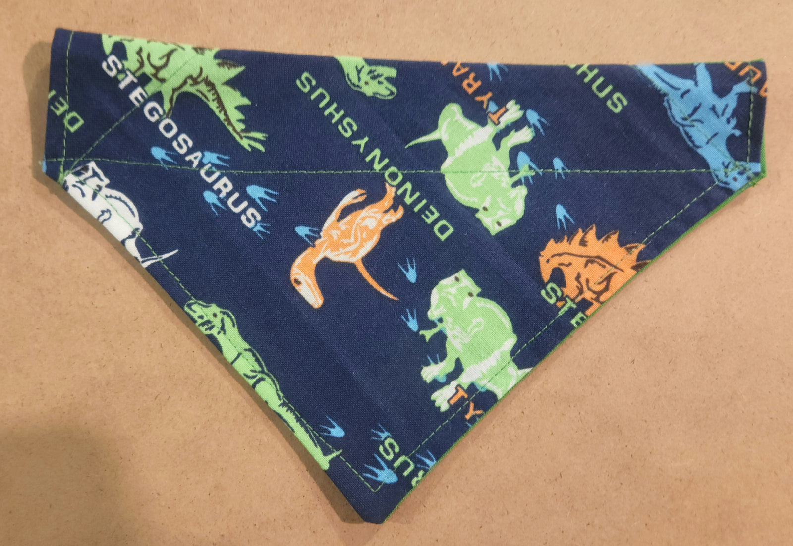 Small Dino Dog Bandana WITHOUT writing