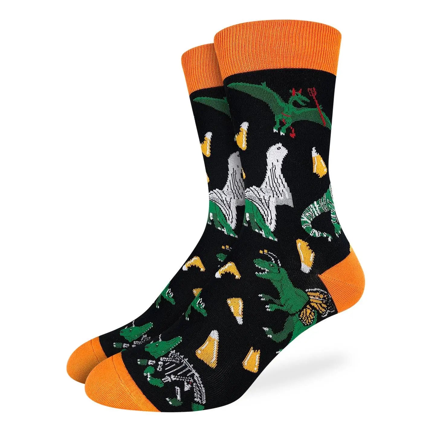 Halloween Dinosaurs Socks