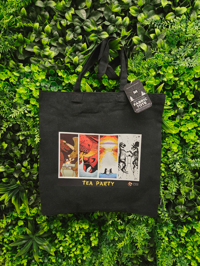 Tea Party Fabric Tote