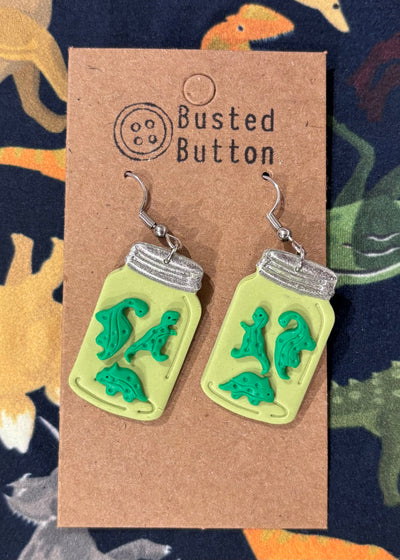 Pickle Jar Earrings