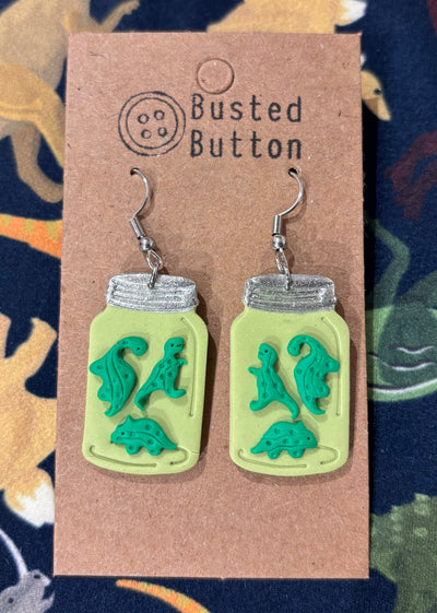 Pickle Jar Earrings