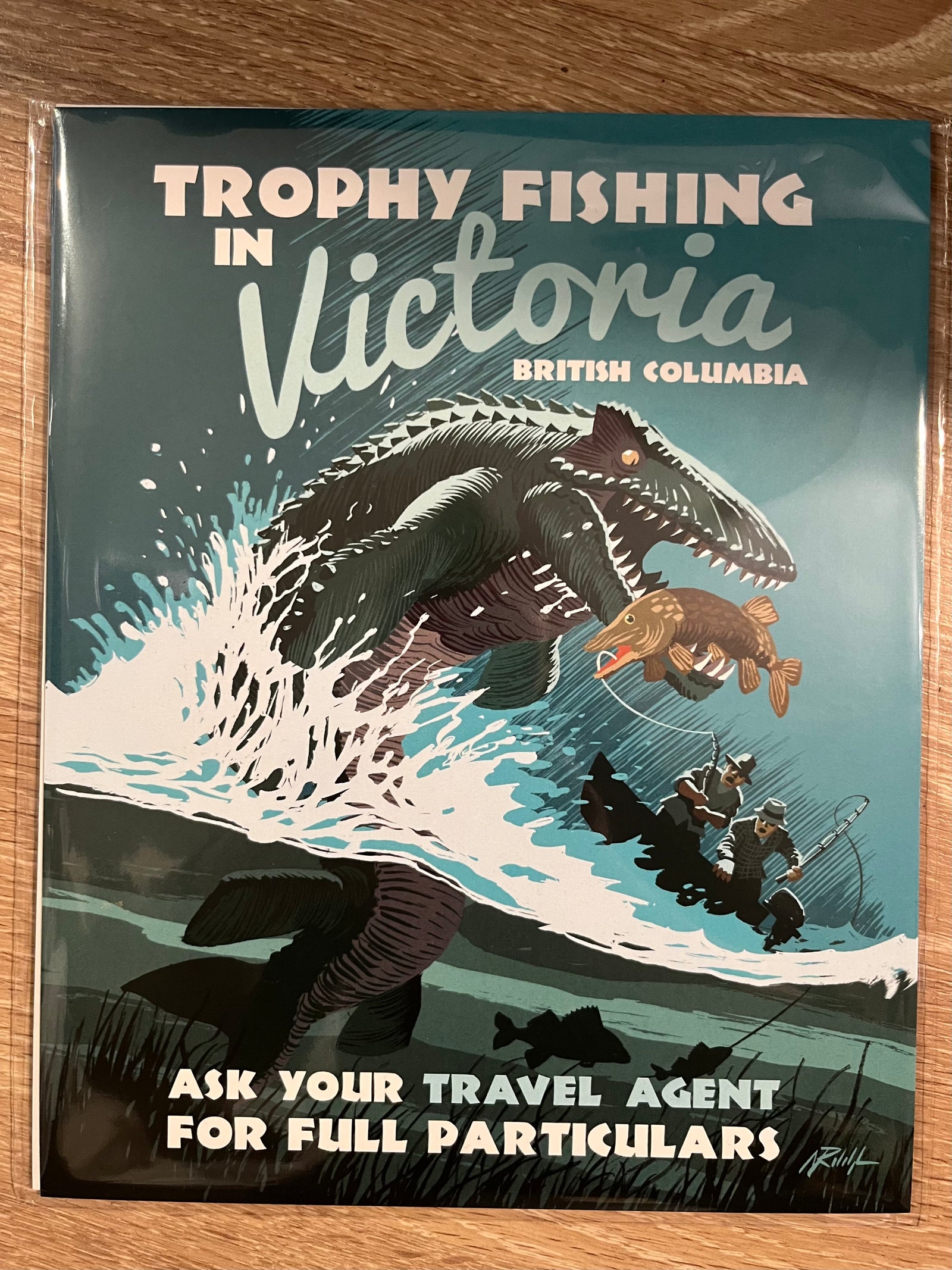 Trophy Fishing Poster (12x18)
