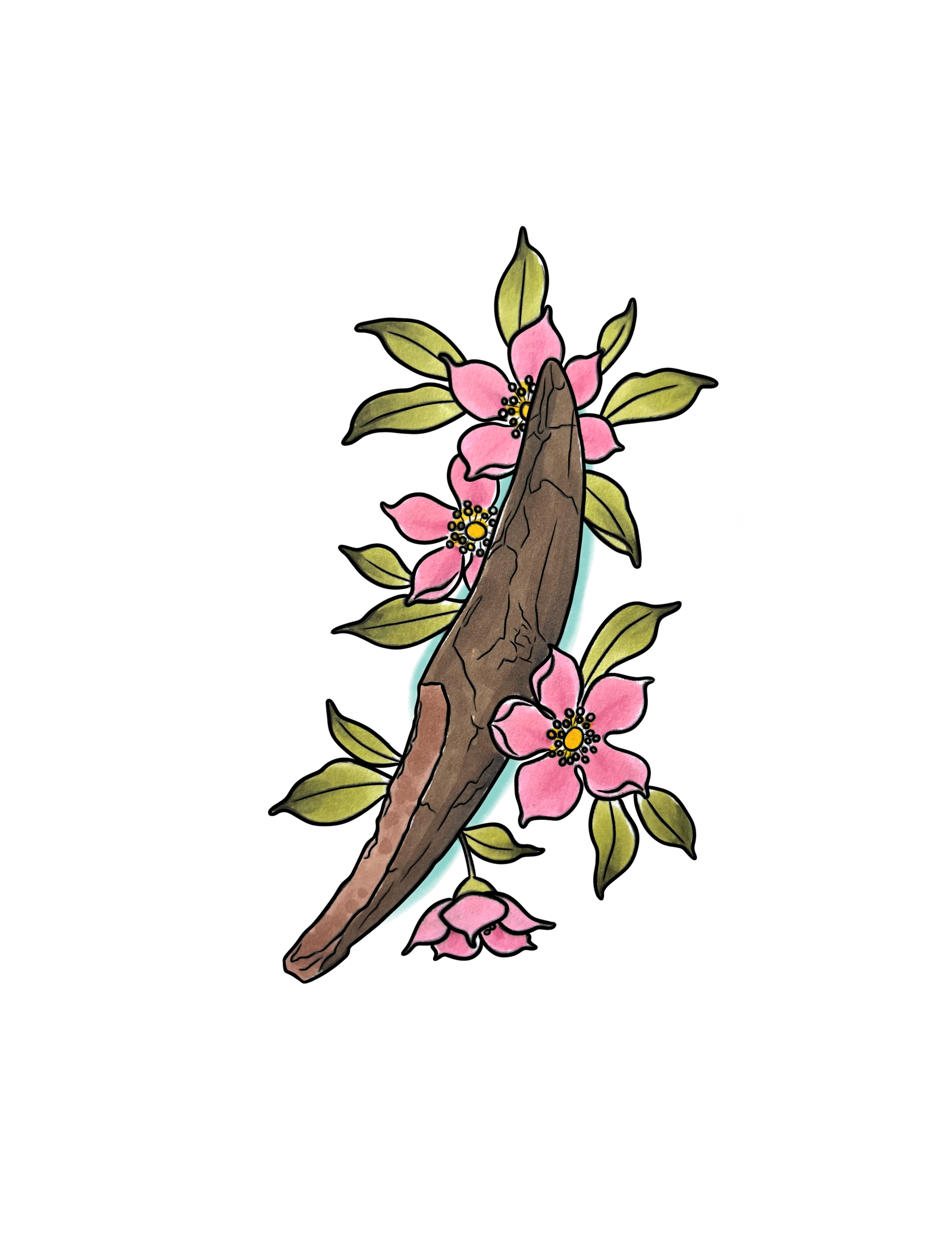 Victoria Baby Tooth Sticker